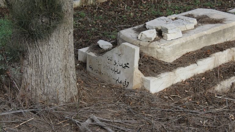 القدس.فلسطين.مقبرة مأمن الله.هبة أصلان.نيوز عربي