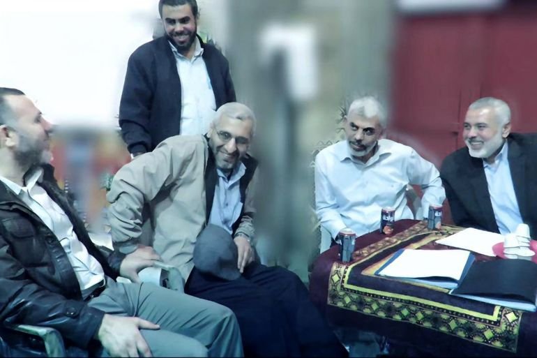 صور تُنشر للمرة الأولى للقادة الشهداء - القائد إسماعيل هنية أبو العبد. - القائد يحيى السنوار أبو إبراهيم. - القائد محمد الضيف أبو خالد - المصدر: الموقع الرسمي - حركة حماس