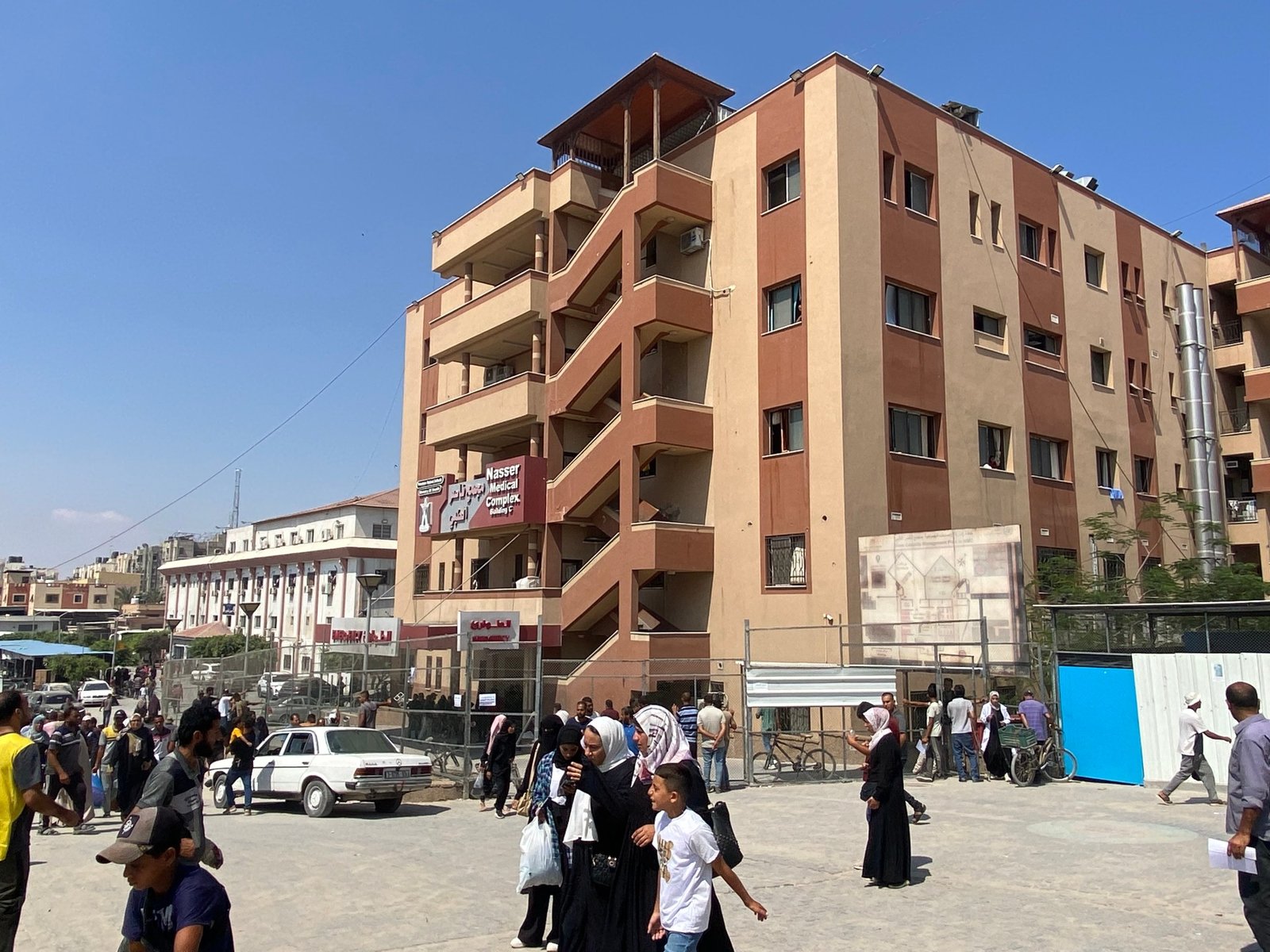 مجمع ناصر الطبي ثاني أكبر مستشفيات قطاع غزة
