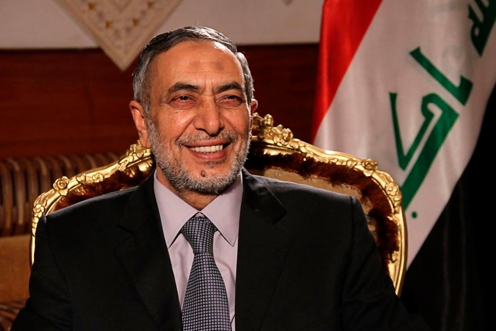 محمود المشهداني أول رئيس للبرلمان العراقي بعد الغزو الأميركي