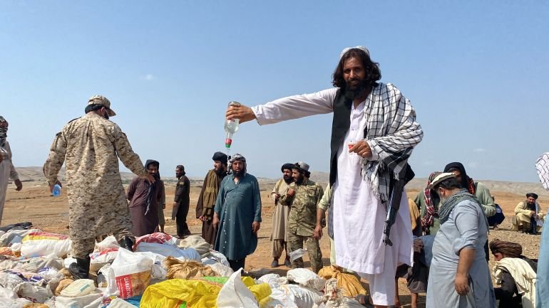 epa12321744 Taliban security forces prepare to burn 30 tons of various narcotics, including opium, heroin, hashish, and other drugs, in Jalalabad, Nangarhar province, Afghanistan, 25 August 2025. Over the past four years, the narcotics management unit of the Nangarhar police department seized drugs in Jalalabad city and 22 districts. The drugs were destroyed in front of a joint committee. EPA/STRINGER