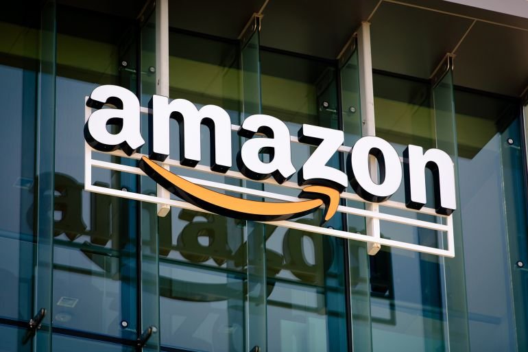 Palo Alto, California US - August 24, 2024: Closeup of Amazon logo on the company office building in Palo Alto, Silicon Valley, San Francisco Bay Area. Amazon sign on glass modern office building wall; Shutterstock ID 2507295771; purchase_order: aj; job: ; client: ; other: