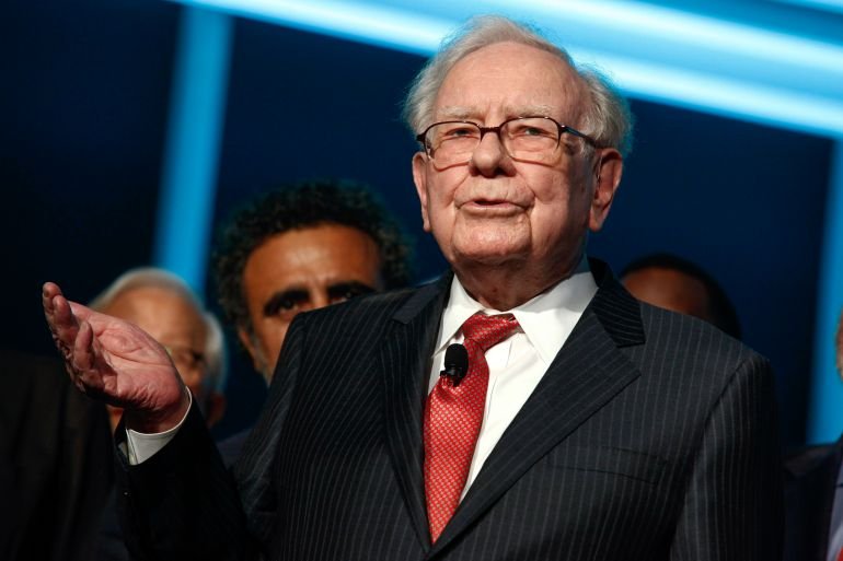 FILE - In this Sept. 19, 2017, file photo, Warren Buffett attends the Forbes 100th Anniversary Gala at Pier Sixty in New York. Buffett's Berkshire Hathaway conglomerate will release its third-quarter earnings report on Saturday, Nov. 7, 2020. (Photo by Andy Kropa/Invision/AP, File)