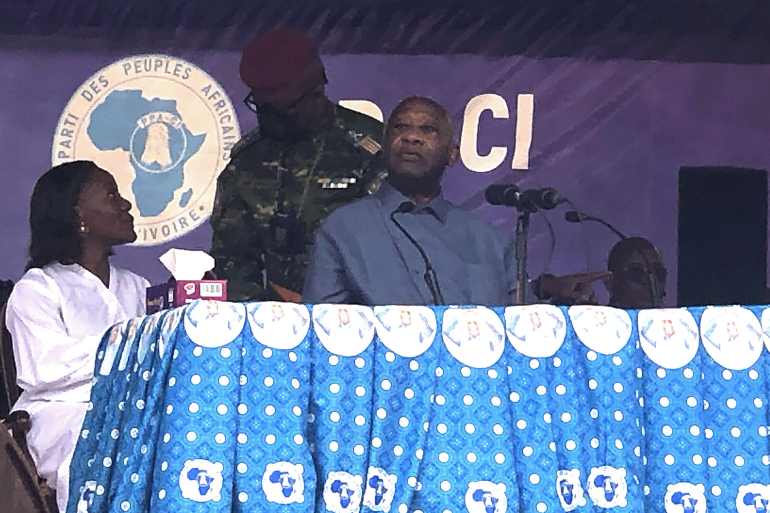 _Gbagbo - غباغبو خلال مهرجان 16 أغسطس 2025 (نيوز عربي)