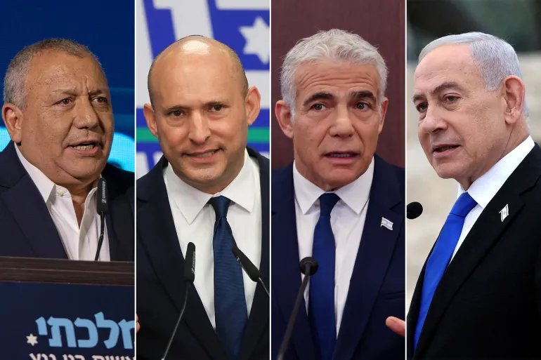 أحزاب المعارضة الصهيوينة ترتب قوائمها الانتخابية ولا تجتمع على من سيقود الحكومة القادمة