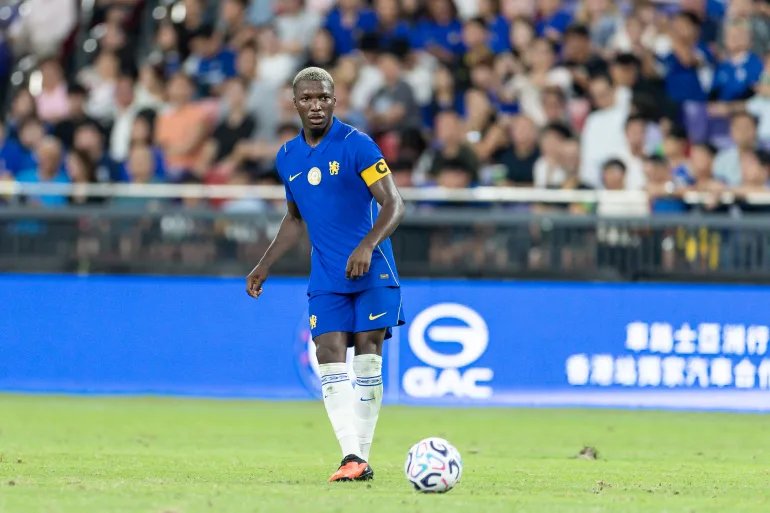 HONG KONG, CHINA - AUGUST 5: Moises Caicedo of Chelsea FC reacts during the preseason friendly between Chelsea and Juventus at the Kai Tak Stadium on August 5, 2026 in Hong Kong, China. (Photo by Yu Chun Christopher Wong/Eurasia Sport Images/Getty Images)