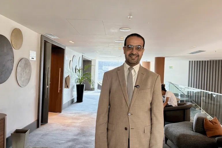 الصورة 3: المغرب/ الرباط/ سناء القويطي/ سامي المودني صحافي ورئيس المنتدى المغربي للصحافيين الشباب/ مصدر الصورة: سناء القويطي