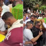 لحظات مؤثرة.. نجم المنتخب المغربي سفيان رحيمي يشيّع والده | رياضة
