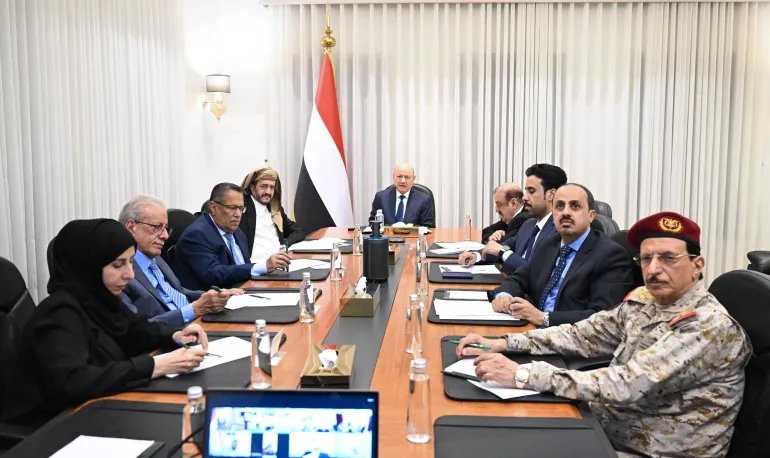 اجتماع سابق لمجلس الدفاع الوطني اليمني